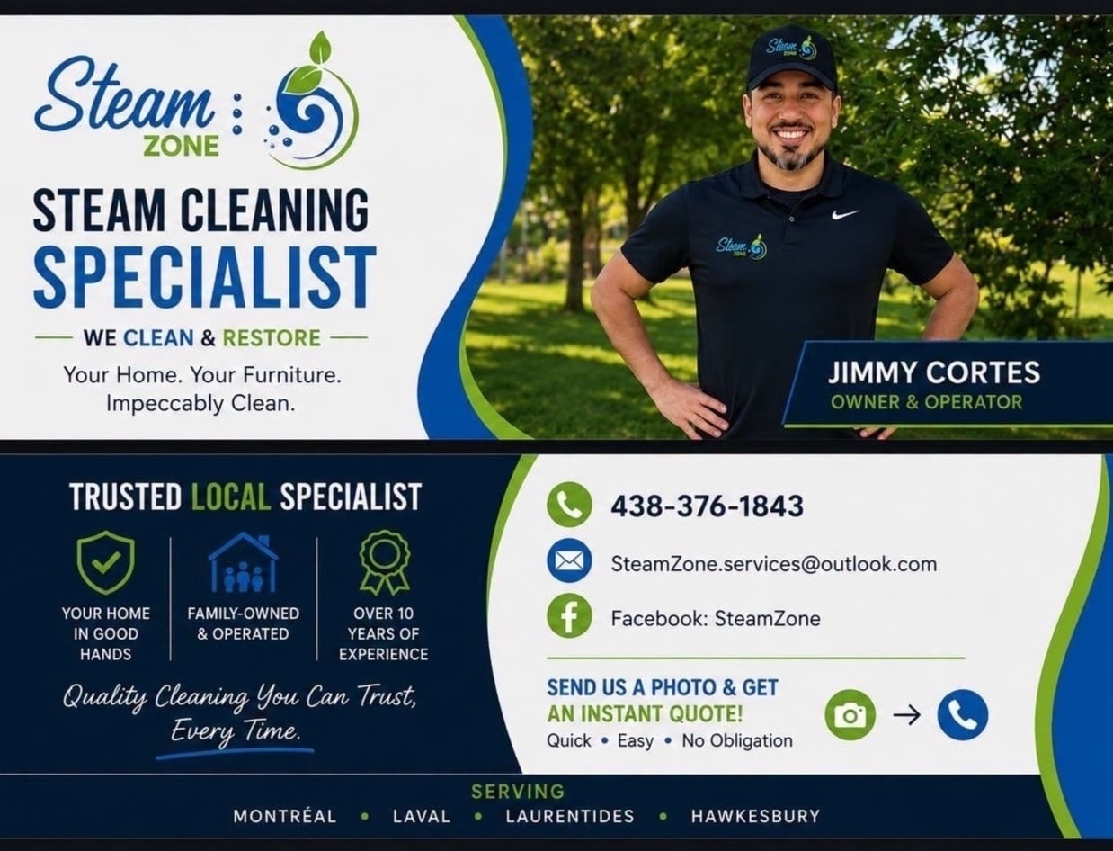 SteamZone cleaning specialist